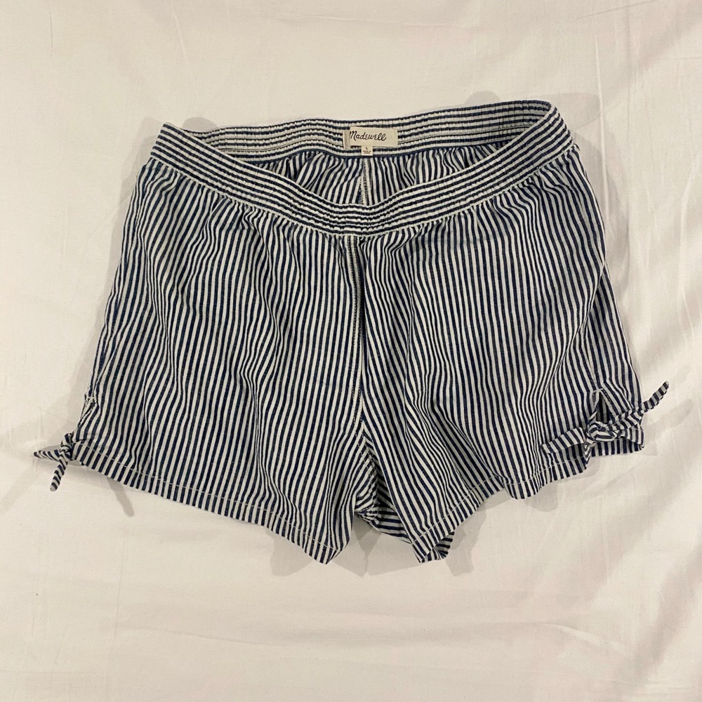 Madewell Seersucker Shorts